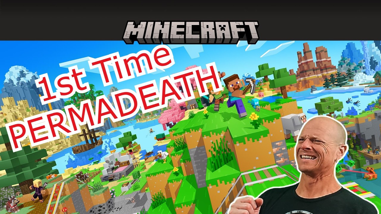 🔴 Live - 🚨1st time with Minecraft! Hardcore to the Dragon! Full