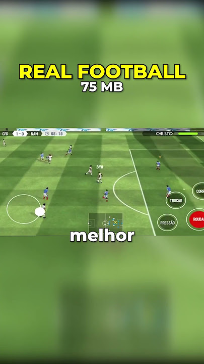 Novo jogo de futebol para celular 📱🔥 Jogos no meu perfil 🫡 #jogosd