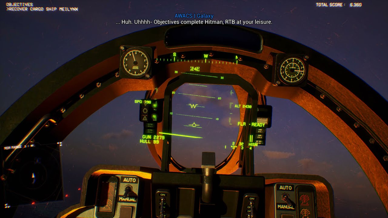 Project Wingman | First time with HOTAS + pedals