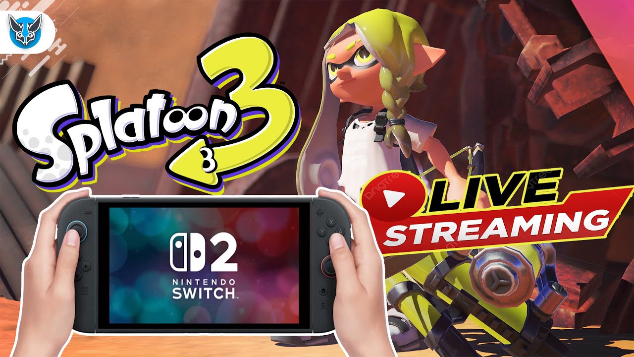 🎮 SPLATOON 3 en Nintendo Switch 2: ¿Jugamos juntos amigos?
