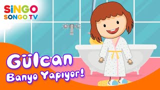 Gülcan Banyo Yapıyor 🛁 - Singosongo Tv I İsme Özel Çocuk Şarkıları 🎶