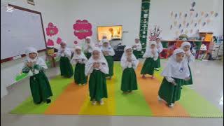 TARIAN QOLBI FIL MADINAH || TARI KREASI TK || TARIAN ISLAMI || TARIAN ANAK TK