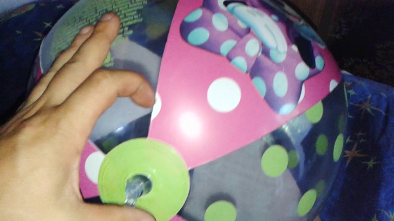 minnie mouse beach ball