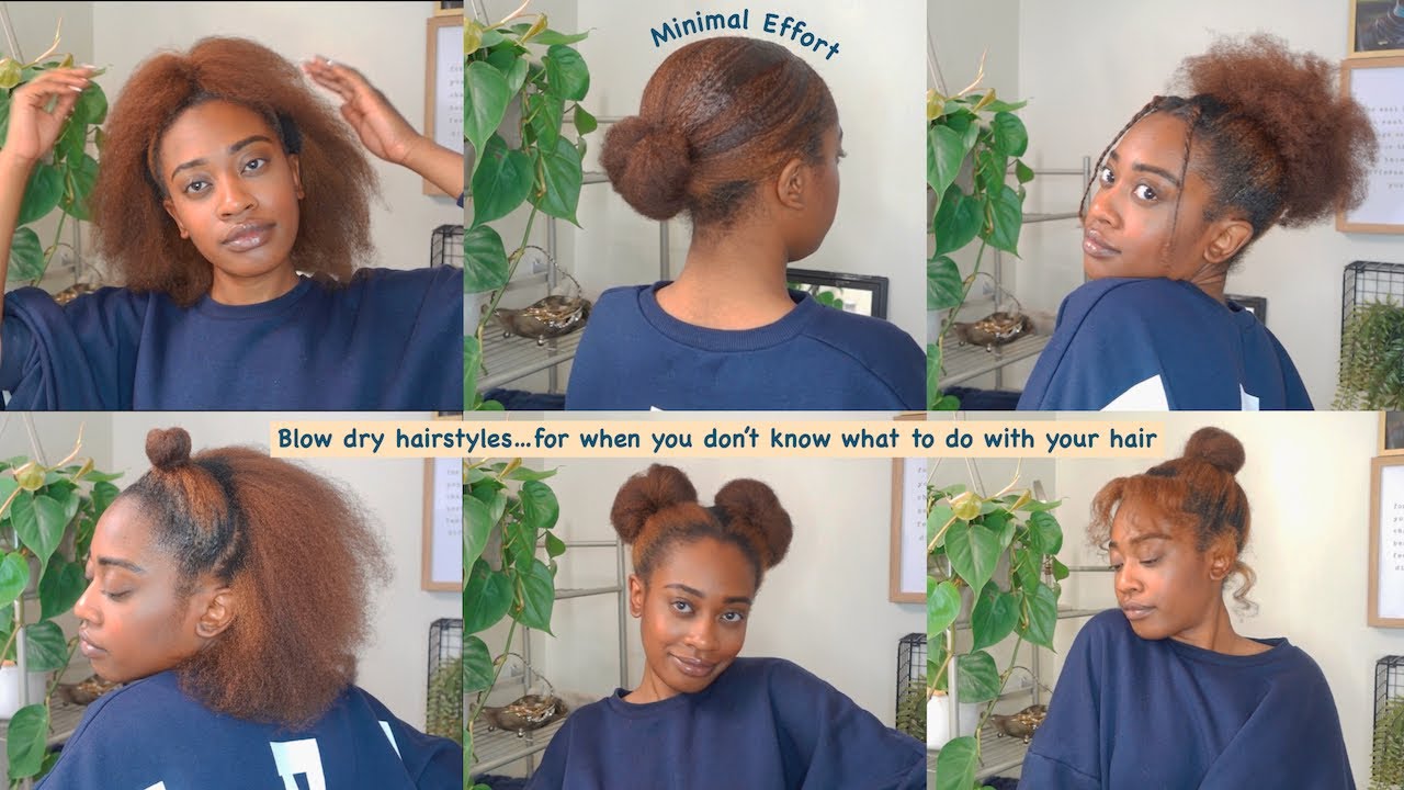 Natural Hair: 3 Quick Styles for a Blow-Out
