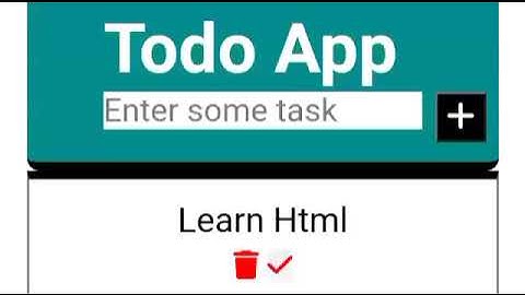 Build A Todo list app in HTML, CSS and JavaScript - Part 2| CSS code #html #css