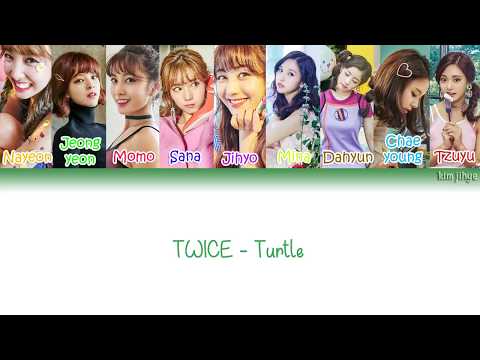 Twice Teuwaiseu Turtle Geobugi Lyrics Color Coded Han Rom Eng Kpop Lyrics Romanization Twice Teuwaiseu Turtle Geobugi Lyrics Color Coded Han Rom Eng Kpop Lyrics Romanization