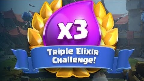 Best Deck for Triple Elixir Challenge #3xElixirChallenge