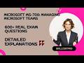 Microsoft MS-700: Managing Microsoft Teams Exam Prep: 99% Pass Rate with SkillCertPro