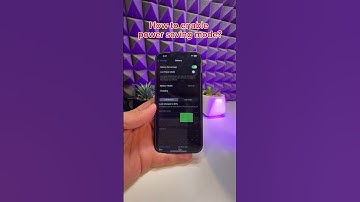 HOW TO ENABLE POWER SAVING MODE ON IPHONE 16 PRO MAX? #tutorial #iphone #howto #fyp #apple #iphone16