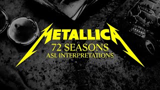 Metallica: 72 Seasons Asl Announcement