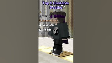 Ranking Unstable SMP Deaths...
