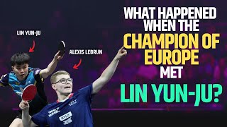 : PURE CRAZINESS!! Lin Yun-ju vs Alexis Lebrun |  vs  | WTT Frankfurt 2024 | 4K Best Angle