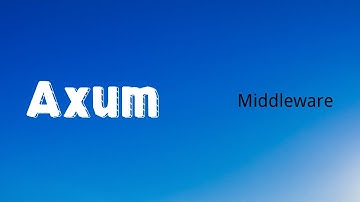 Axum | MiddleWare | Rust | Tutorial 14