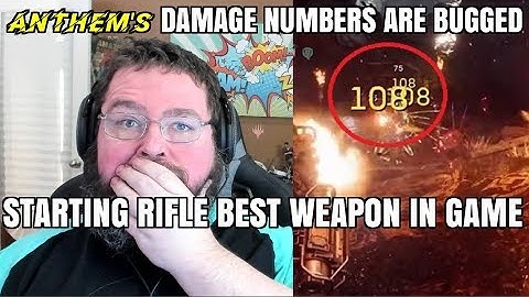 Anthem is BUGGED!  Starter Rifle Best Item In Game! Masterwork Weapons Pointless!