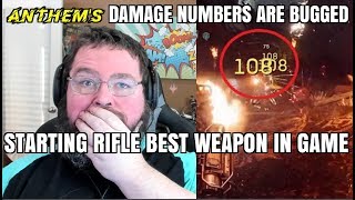 Anthem Is Bugged Starter Rifle Best Item In Game Masterwork Weapons Pointless