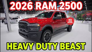 2026 Ram 2500 Rebel, Cummins Power; Off Road Style!