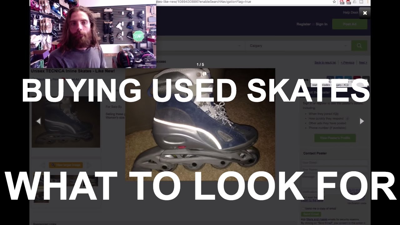 Buying Skates off Kijiji or Craigslist - Beginners Guide to Inline Skating Equipment