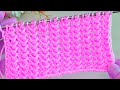 बहुत आसान बुनाई डिजाइन | Very Easy Knitting Pattern For cardigan/Scarf/sweater &amp; baby sweaterl