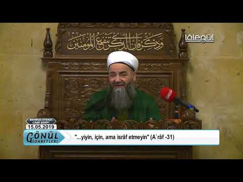 15 Mayıs 2019 Tarihli Gönül Sohbetleri - Cübbeli Ahmet Hocaefendi Lâlegül TV
