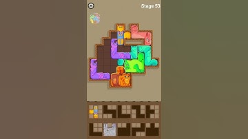 Block Puzzle Cats 🥳 Stage 53 💤 Gameplay Walkthrough 🍉 #blockpuzzle #puzzlecats  #cats #gameplay