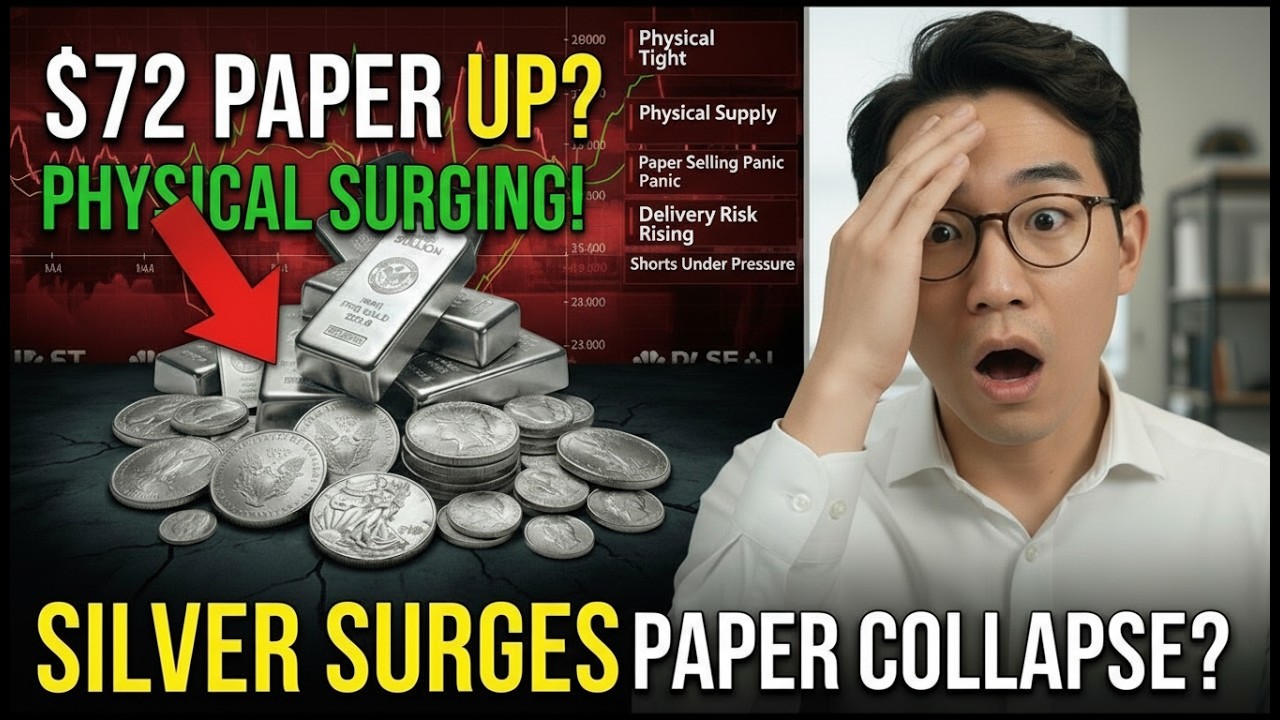 Silver Surges: Physical Scarce, Paper Crashes to $72!