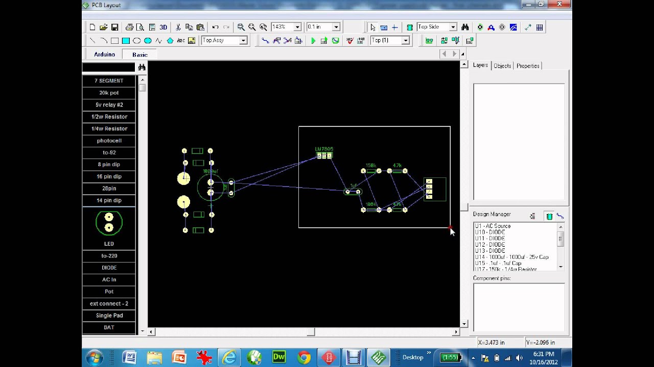 diptrace pcb for cnc diptrace pcb for cnc