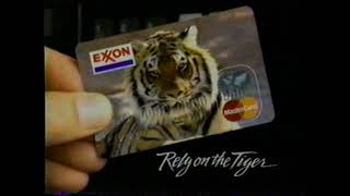 1994 Exxon MasterCard "Rely on the Tiger" TV Commercial