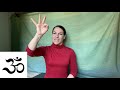 Mantra &amp; Mudra take 1!🎞 Introduction to Hamsasya Mudra - “the swan beak”🦢