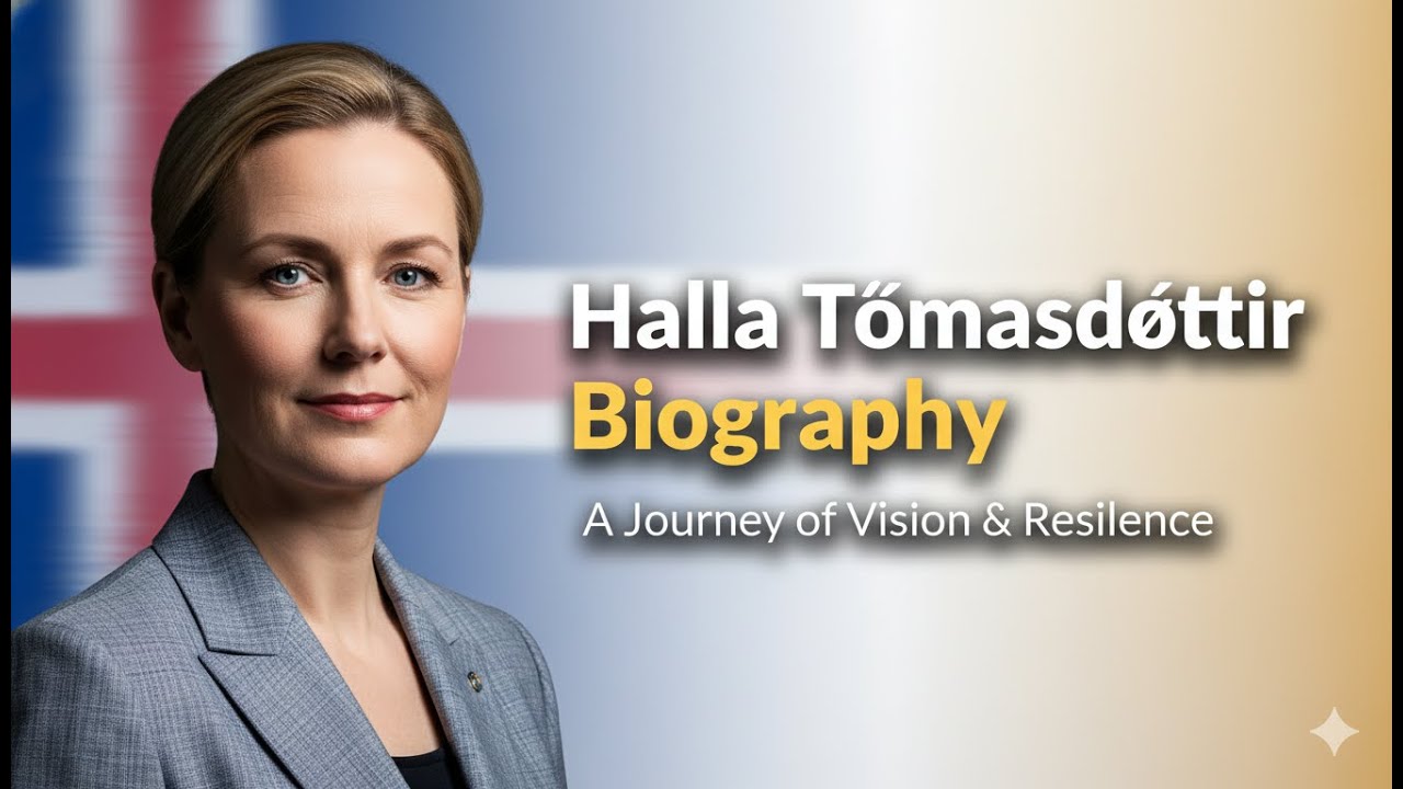 Halla tómasdóttir biography in English  | President of Iceland | Early Life, Career & Full History