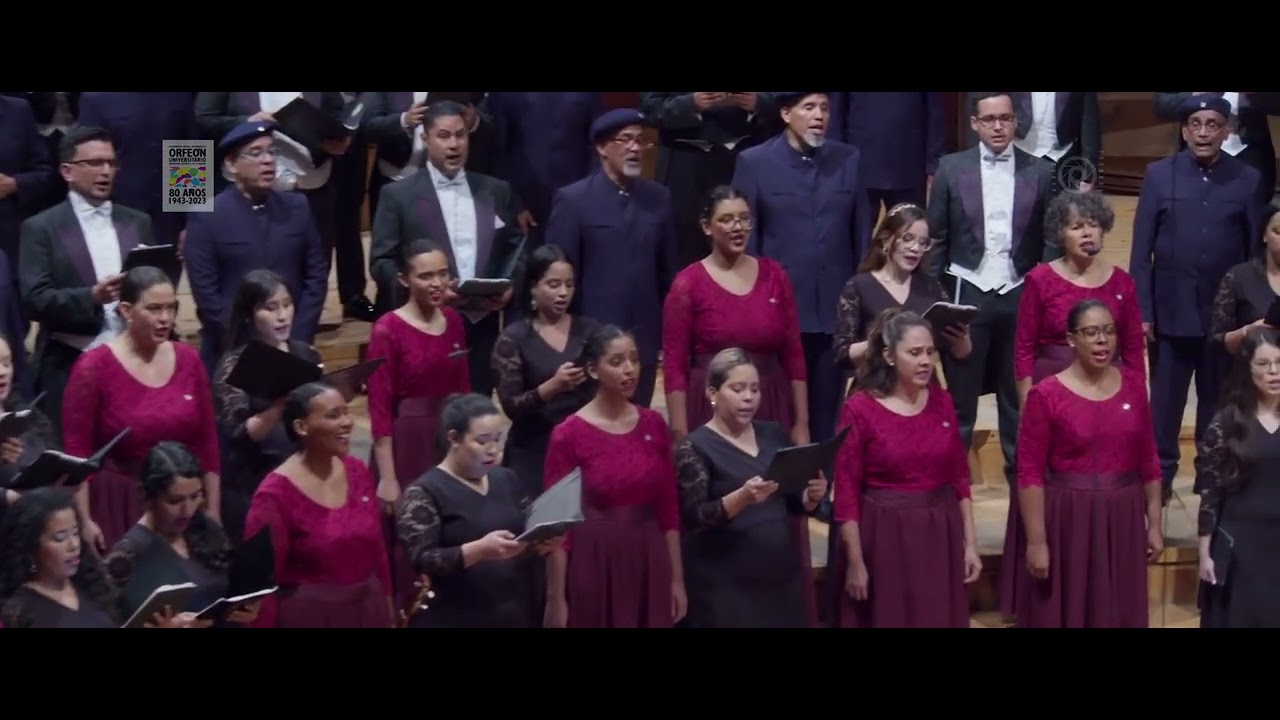Himno UCV (E. Castellanos) - Orfeón UCV. Concierto 80° Aniversario Sala Simón Bolívar