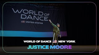 Justice Moore | Judge Demo | Front Row | World of Dance New York 2024 | #WODNY24