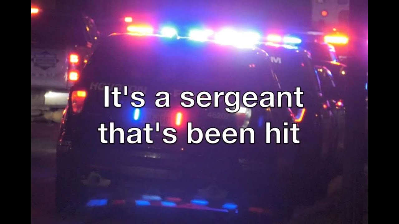 Police radio traffic captures fallen HPD sergeant’s last moments