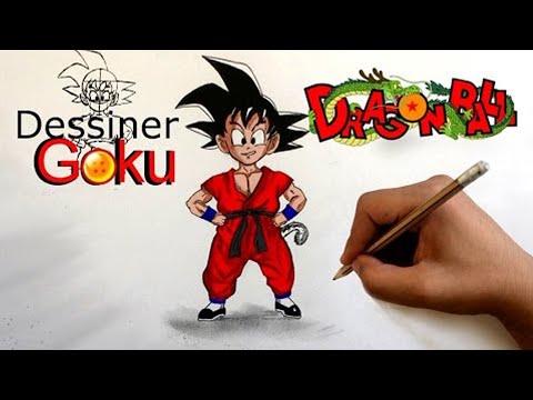 Dessiner Sangoku Dragon Ball Z Etape 6 Coloriage Dragon