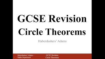 GCSE Revision - Circle Theorems