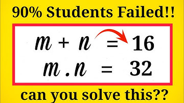 Solving a Harvard University Admission interview Question | How to Solve for m,n 