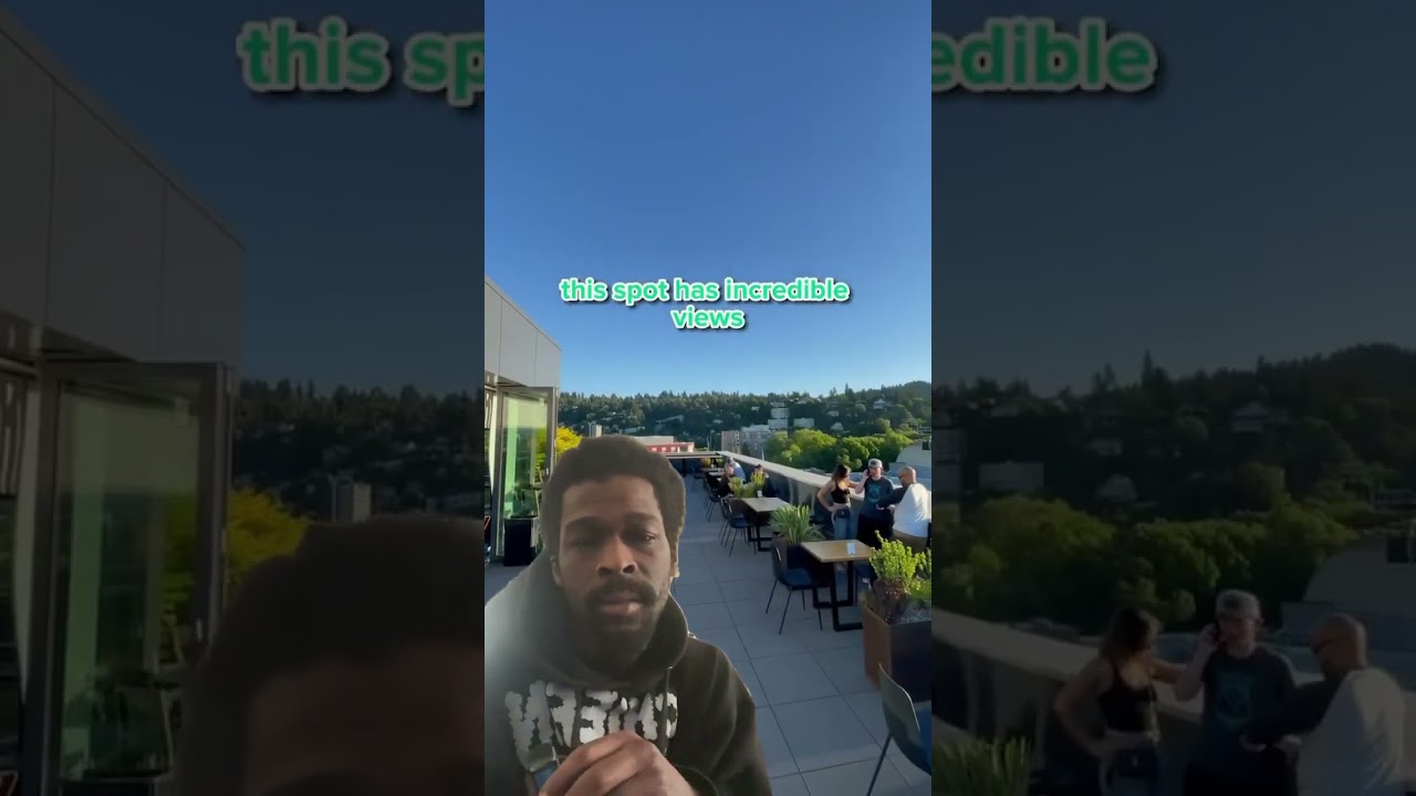 Portland rooftop bar