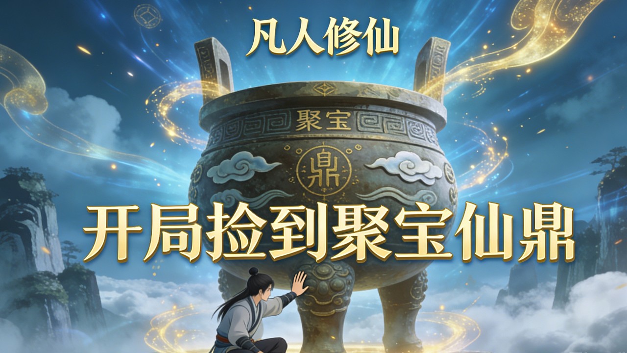 【凡人修仙，開局撿到聚寶仙鼎】太一仙宗廢丹房雜役弟子偶得神秘青銅小鼎，從此開啟逆天仙途。基礎煉氣訣經鼎淬煉，竟昇華為無上道藏，連廢鐵放入其中，都能蛻變為神兵利器……