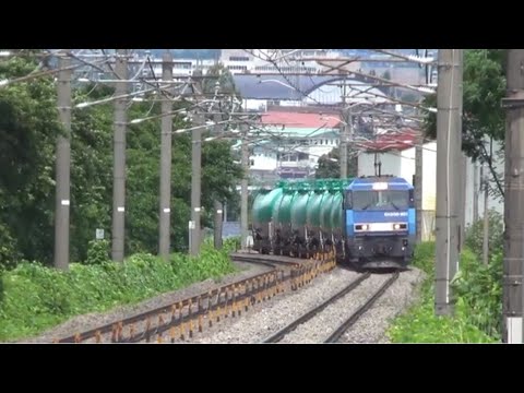 貨物列車って子供たちに人気があるのですね…高架橋から手を振る👋…先生と園児がの姿があります。【EH200 】901号機なんか試作機…微妙に面構えがかっこいように思います(^^;)…。