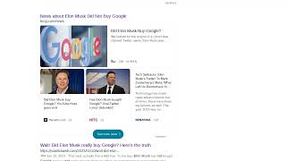 Fact Check: Elon Musk Did NOT Buy Google