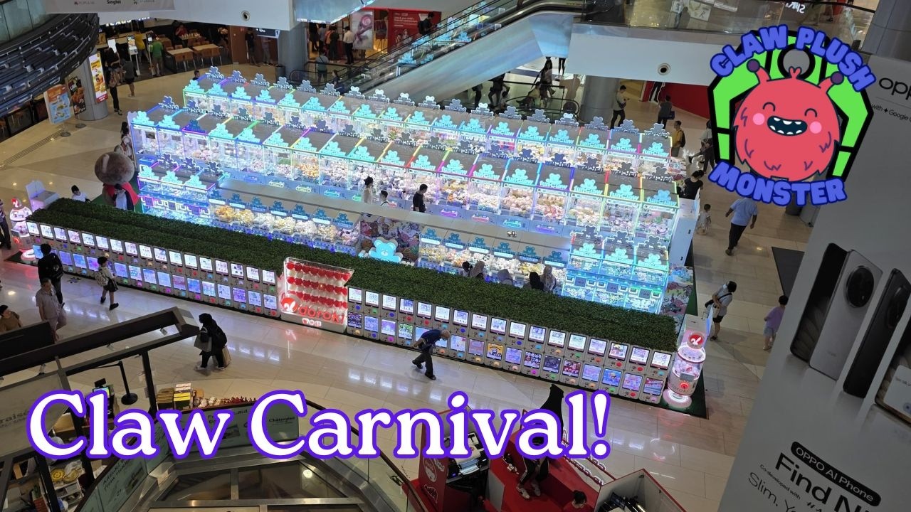 I Hit Up the Claw Carnival Before It's Gone! #clawmachine #arcade