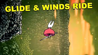 Hollow Knight Silksong - How To Get Glide & Winds Ride Ability (Drifters Cloak)