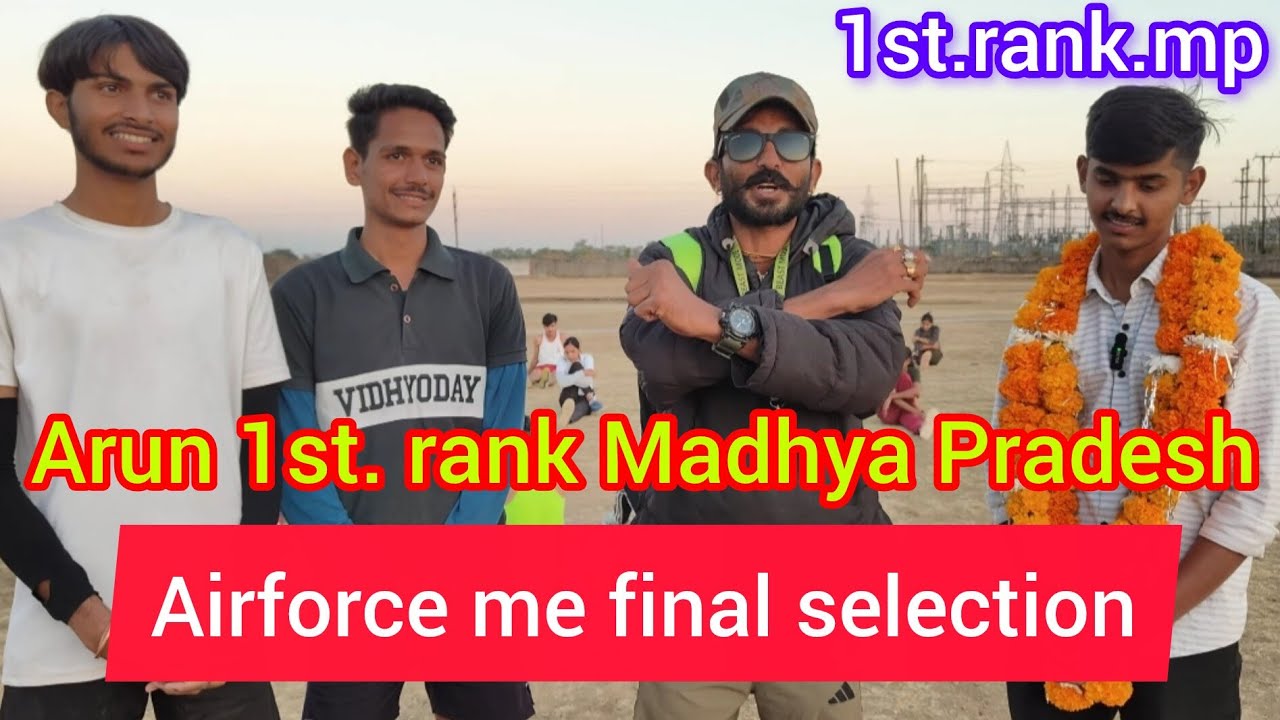 ✈️ Airforce Final Selection Arun Chandel || Airforce Full Guide ✅