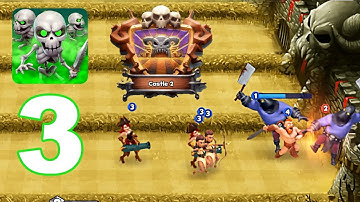 Castle Crush - Gameplay Walkthrough Part 3 - Castle 2 lvl, Premium Chest (Android Games)