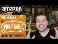 The SECRET to finding PROFITABLE wholesale products to sell on Amazon