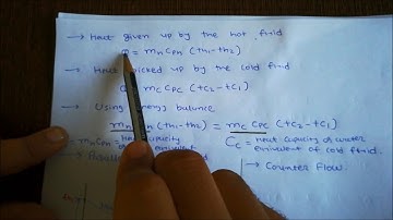 equation for heat exchanger numericals/gtu/gate/ht