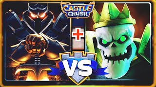 Castle Crush 🔥 Skeleton King + Black Knight = DESTRUCTION.??? 🔥 Epic Warzone 🔥 Castle Crush Gameplay screenshot 4