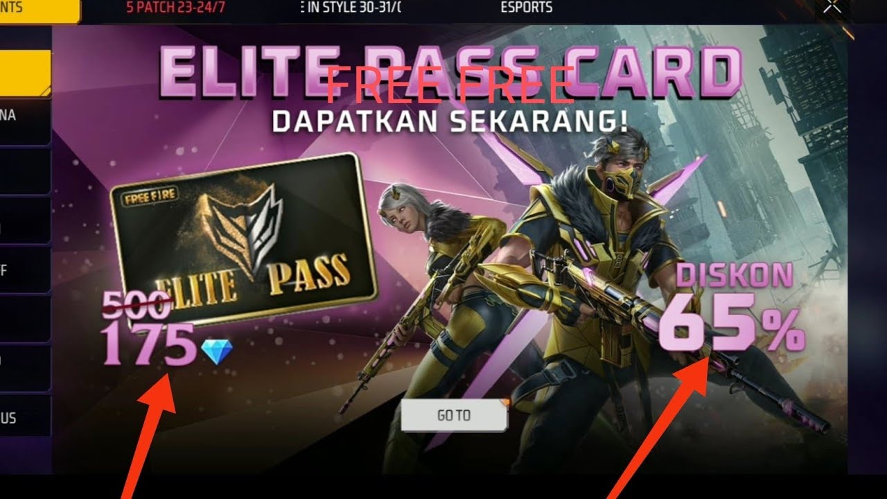 I GOT 90% DISCOUNT JULY ELITE PASS FREE FIRE