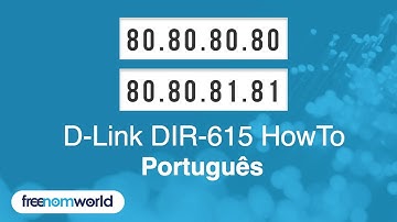 Freenom World D-Link DIR-615 HowTo (Português)
