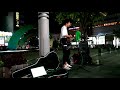 ハヤシケイ「走れ」和歌山駅路上ライブ 8/19/2017