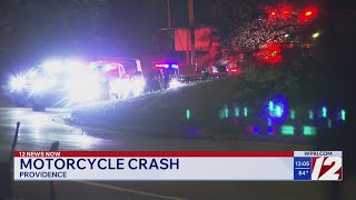 Motorcyclist dies after crash on I-195 in Providence